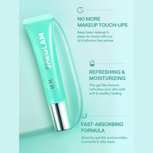 Good Grip Hydrating Primer Oil Control Green 15ml – Oil-Free Pore Minimizing Gel Primer for Smooth Matte Makeup in Pakistan
