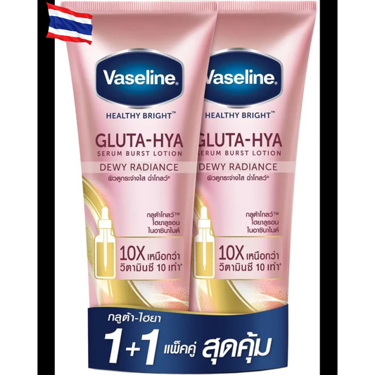 Vaseline Gluta-Hya Dewy Radiance, 300ml, Made in Thailand 100% Original Product