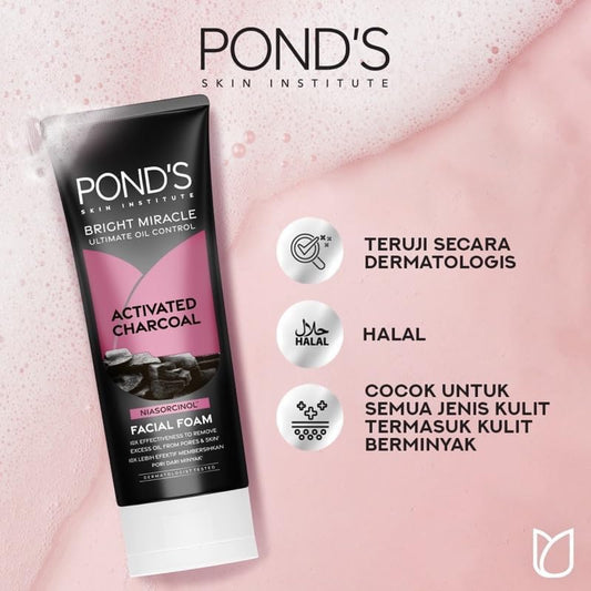 POND’S Pure White Deep Cleansing Facial Foam – Brightening Face Wash 100g