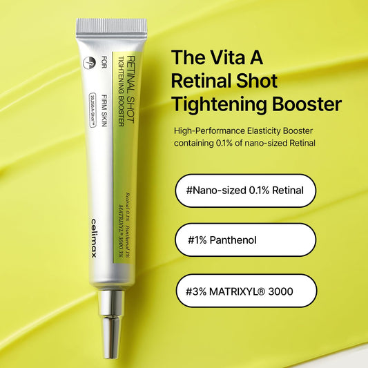 Celimax Vita A Retinal Shot 0.1% – Anti-Aging Tightening Serum 15ml