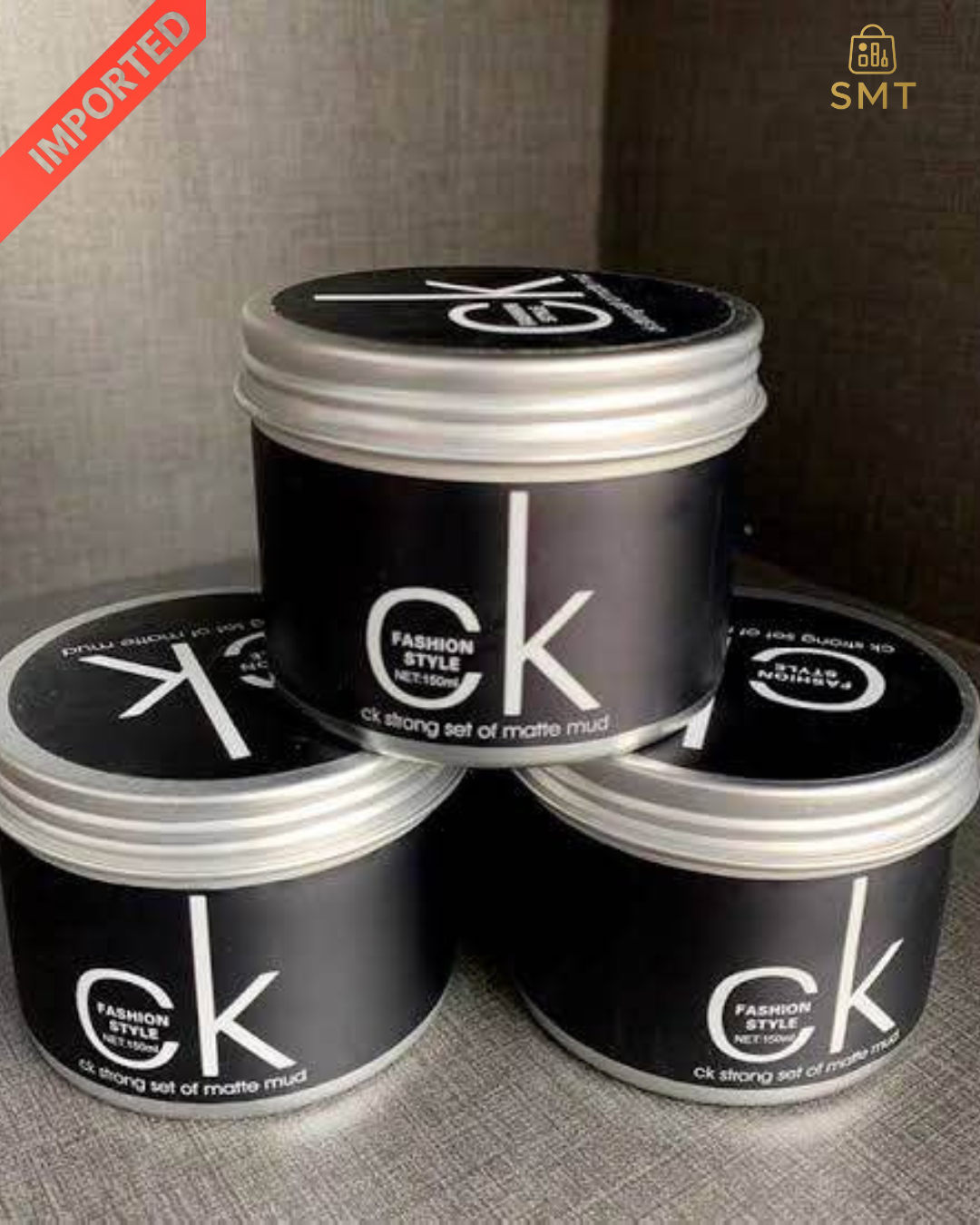 CK Fashion Style Perfume Charm Matte Mud Hair Wax, Easily create quick, effortless hairstyles