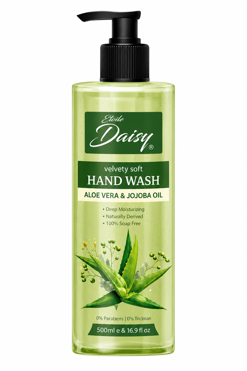 etoile daisy aloe vera jojoba oil hand wash 500ml pakistan moisturizing liquid hand soap