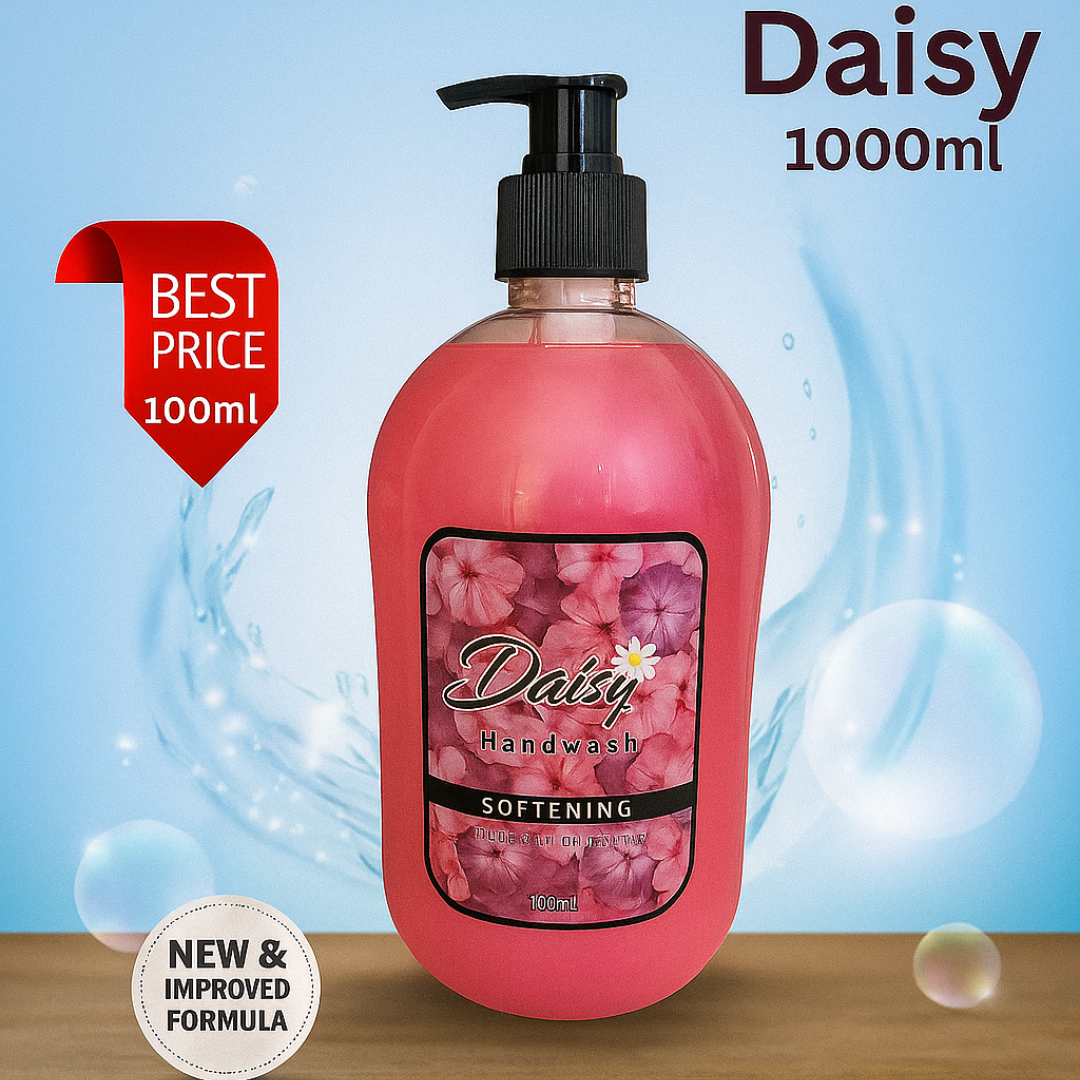 Daisy Handwash Softening 1000ml – Moisture-Rich Formula for Smooth, Soft Hands