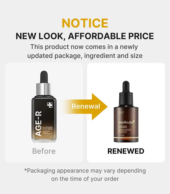 Medicube Age-R Glutathione Glow Serum 30g – Brightening Korean Serum for Glowing, Even Skin Tone in Pakistan
