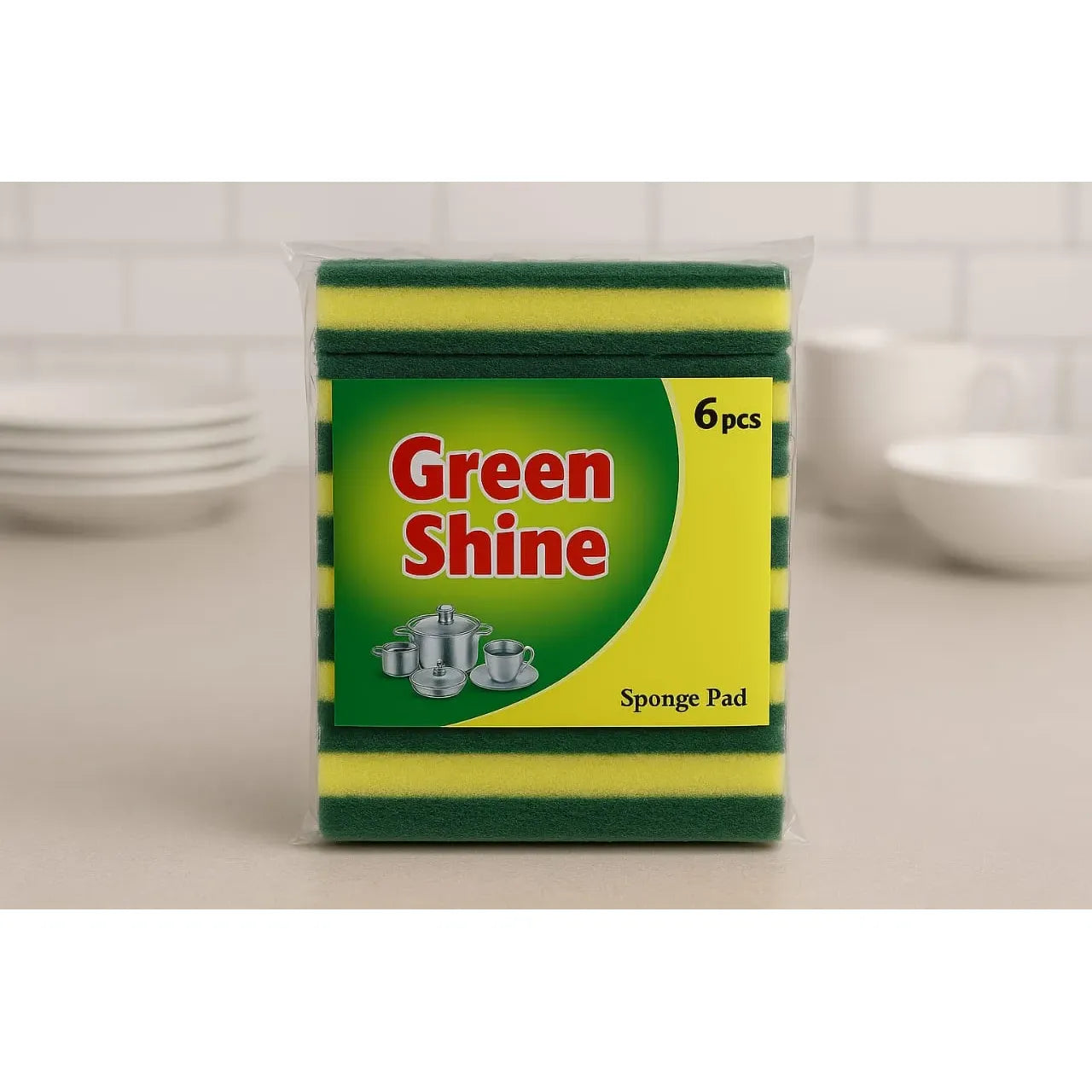 Kitchen Sponges for Dish, Scrub Sponges Dish Sponges for Washing Dishes Heavy Duty Kitchen Sponge Double Sided Dish Cleaning Scrub Sponge for Household Kitchen Bathroom