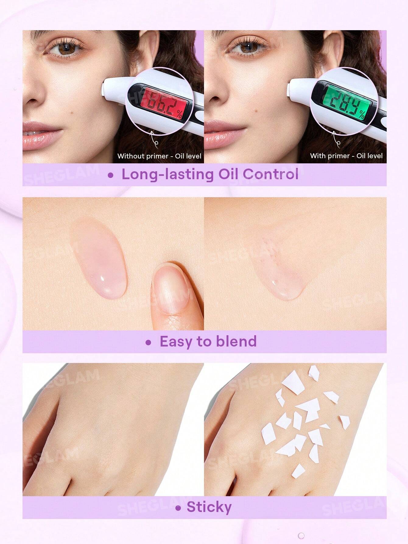 Good Grip Hydrating Primer Blueberry + AHA (Travel Size 15ml) – Glow Boosting Makeup Primer & Pore Smoother in Pakistan