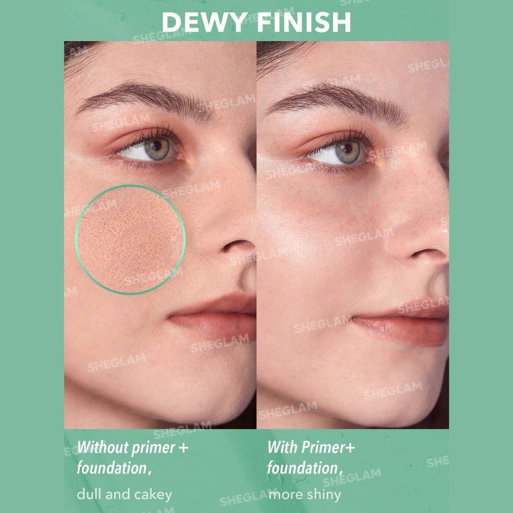 Good Grip Hydrating Primer Oil Control Green 15ml – Oil-Free Pore Minimizing Gel Primer for Smooth Matte Makeup in Pakistan