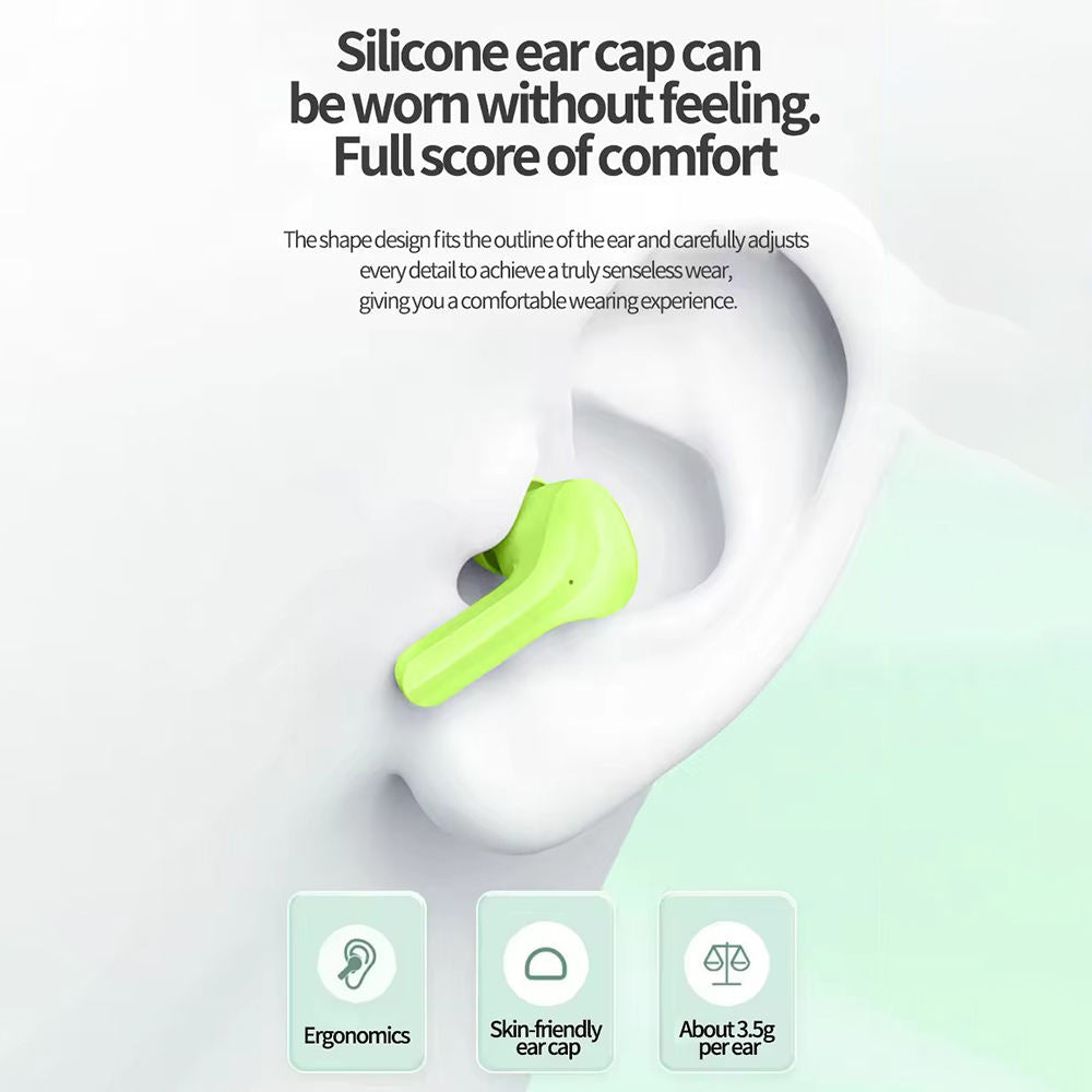 Air31 TWS in-Ear Wireless Earphone Headphone - Black, HD Conversation, Bluetooth 5.3, True Wireless Stereo for Gaming, Running, Sport, Music, HiFi Waterproof Earphones