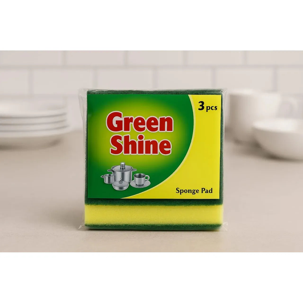 Kitchen Sponges for Dish, Scrub Sponges Dish Sponges for Washing Dishes Heavy Duty Kitchen Sponge Double Sided Dish Cleaning Scrub Sponge for Household Kitchen Bathroom