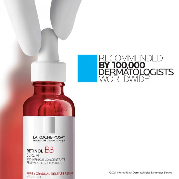 La Roche-Posay Pure Retinol Serum 30ml – Anti-Aging Face Serum with Vitamin B3