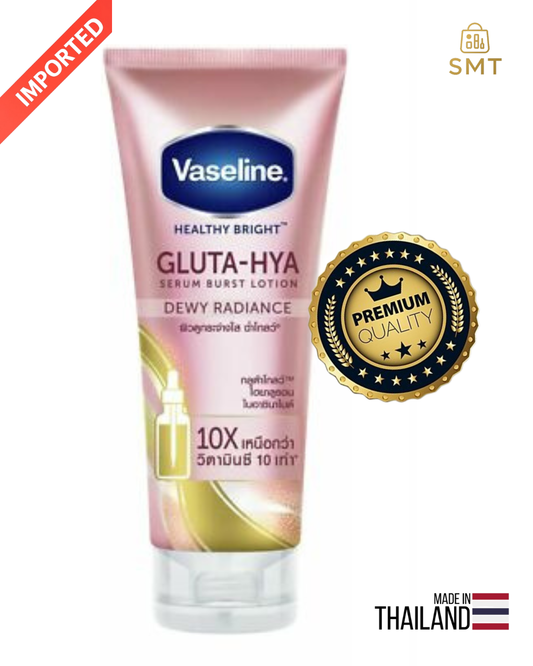 Vaseline Gluta-Hya Dewy Radiance 300ml – Hydrating Serum-In-Lotion (Made in Thailand)