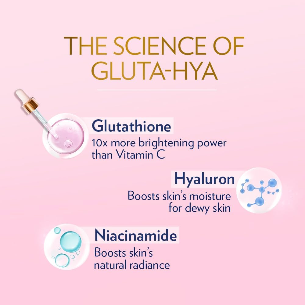 Vaseline Gluta-Hya Dewy Radiance, 300ml, Made in Thailand 100% Original Product