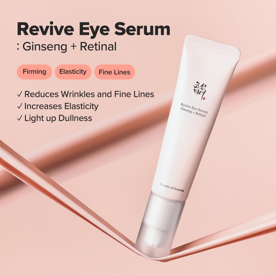 Beauty of Joseon Revive Eye Serum – Retinal + Niacinamide for Dark Circles, Fine Lines & Eye Bags (30ml)
