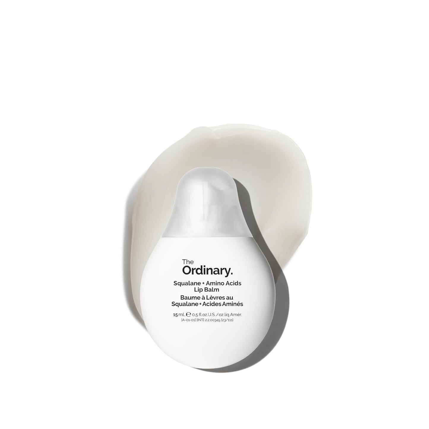 The Ordinary Squalane + Amino Acids Lip Balm – Deep Hydration Lip Repair, For Lips, Elbows, and Cuticles, 0.5 Fl Oz