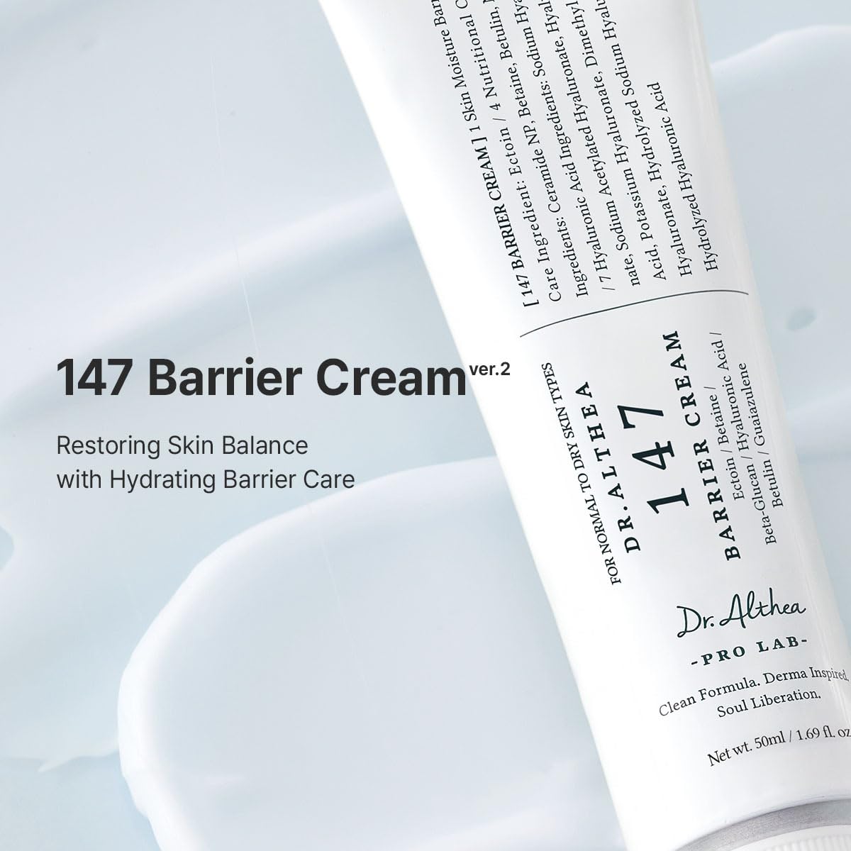Dr. Althea 147 Barrier Cream – Hyaluronic Acid & Ceramide Moisturizer for Deep Hydration & Skin Barrier Repair in Pakistan
