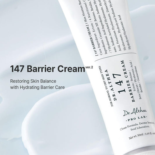 Dr. Althea 147 Barrier Cream – Hyaluronic Acid & Ceramide Moisturizer for Deep Hydration & Skin Barrier Repair in Pakistan