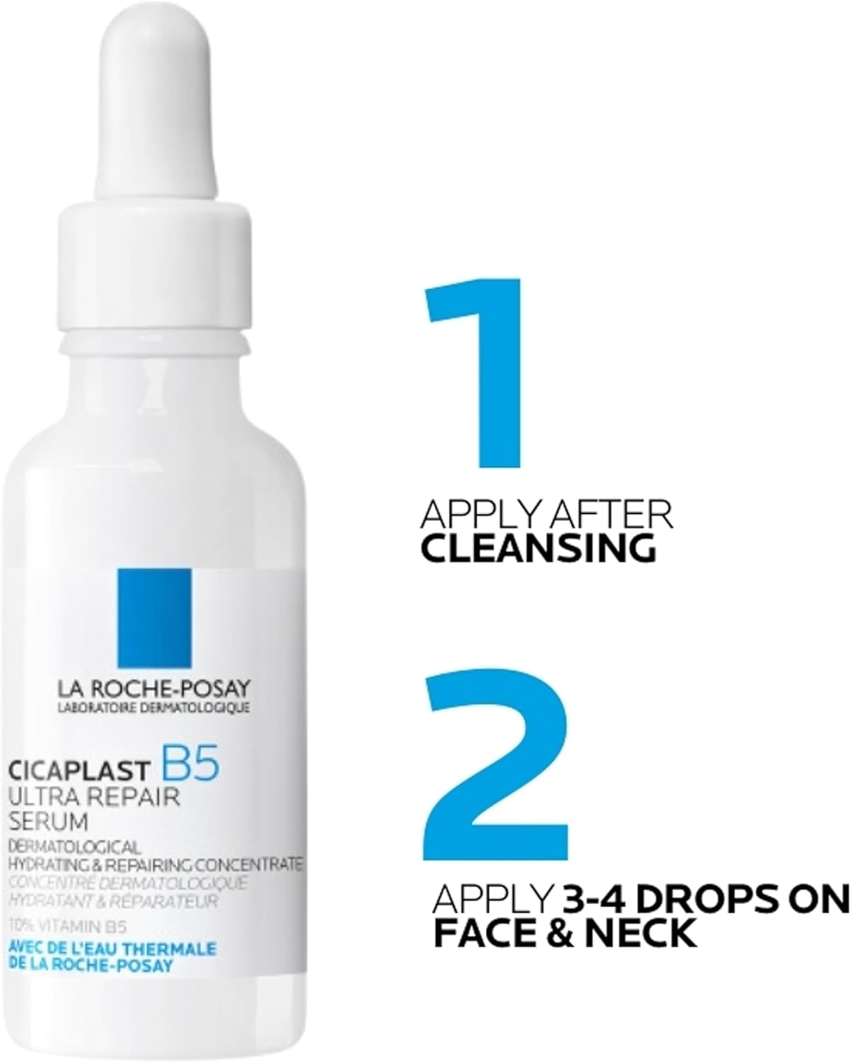 La Roche-Posay Cicaplast B5 Serum – Hydrating & Barrier Repair Serum