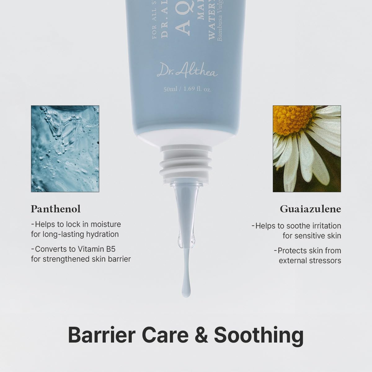 Dr. Althea Aqua Marine Watery Cream – Hyaluronic Acid Hydrating Gel Moisturizer for Oily & All Skin Types in Pakistan