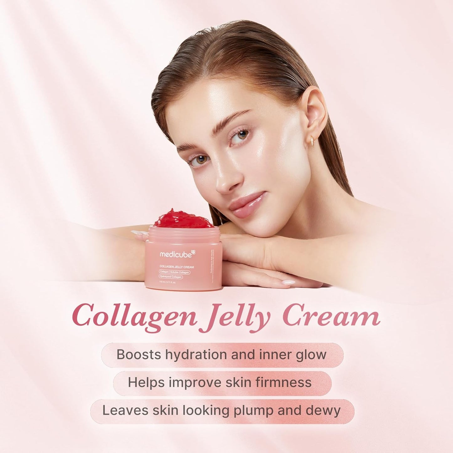 Medicube Collagen Jelly Cream – Hydrating Glow Moisturizer with Niacinamide