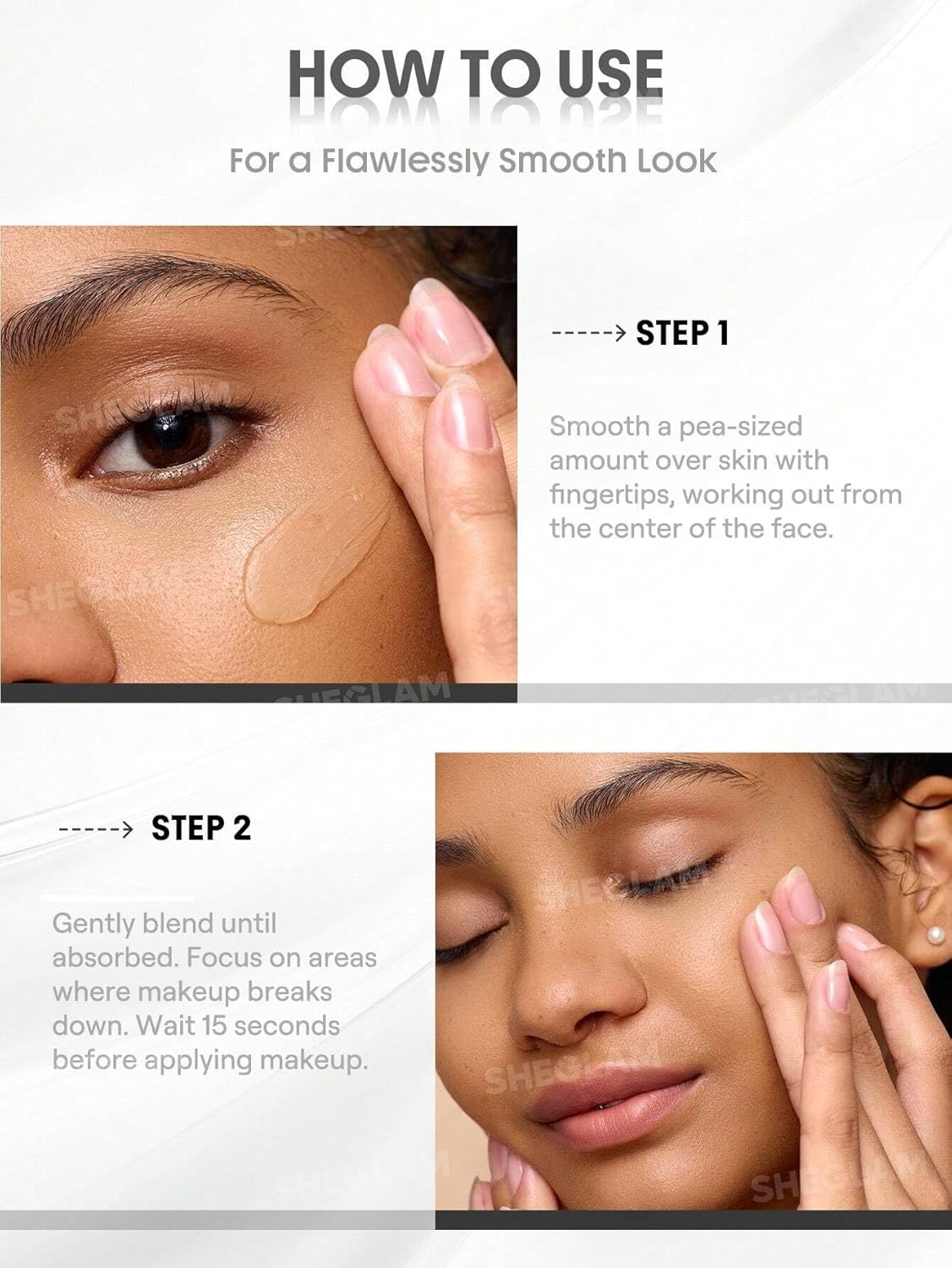 SHEGLAM Camera On Smooth & Blur Primer (Clear) – Pore Minimizing Makeup Base for Smooth Flawless Skin in Pakistan