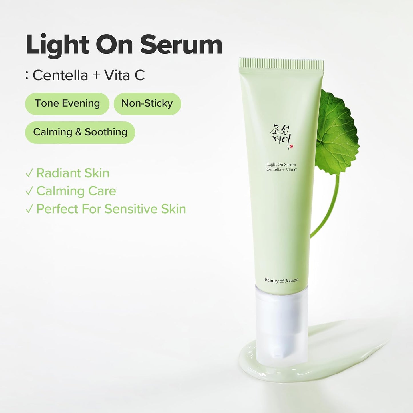 Beauty of Joseon Light On Serum Centella + Vitamin C 30ml – Brightening Dark Spot & Pigmentation Correcting Korean Face Serum in Pakistan