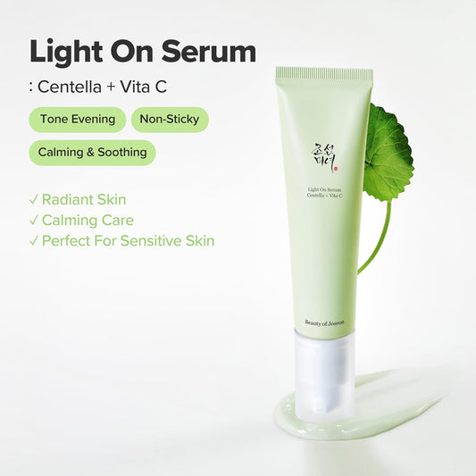 Beauty of Joseon Light On Serum Centella + Vitamin C 30ml – Brightening Dark Spot & Pigmentation Correcting Korean Face Serum in Pakistan