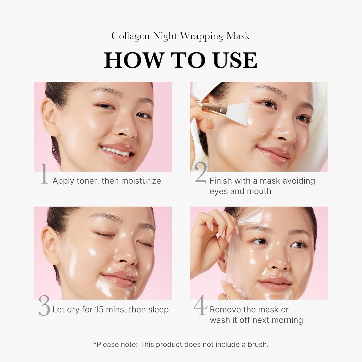Medicube Collagen Overnight Wrapping Peel-Off Mask 2.53 fl.oz – Firming & Hydrating Korean Sleeping Mask for Glowing Skin in Pakistan