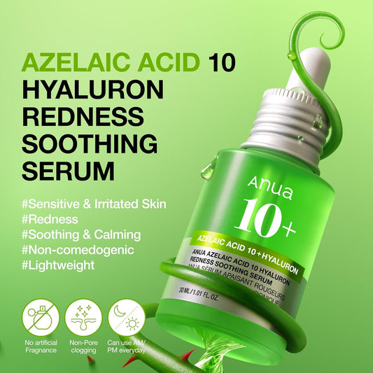 ANUA Azelaic Acid 10% Hyaluron Serum 30ml – Redness Soothing, Acne Treatment & Brightening Serum in Pakistan