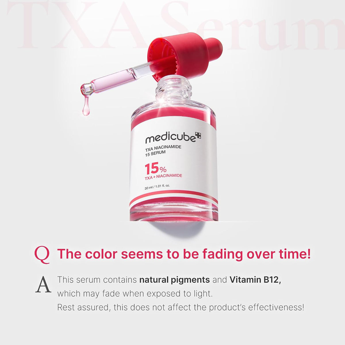 medicube TXA + Niacinamide 15% Glow Facial Serum 30ml