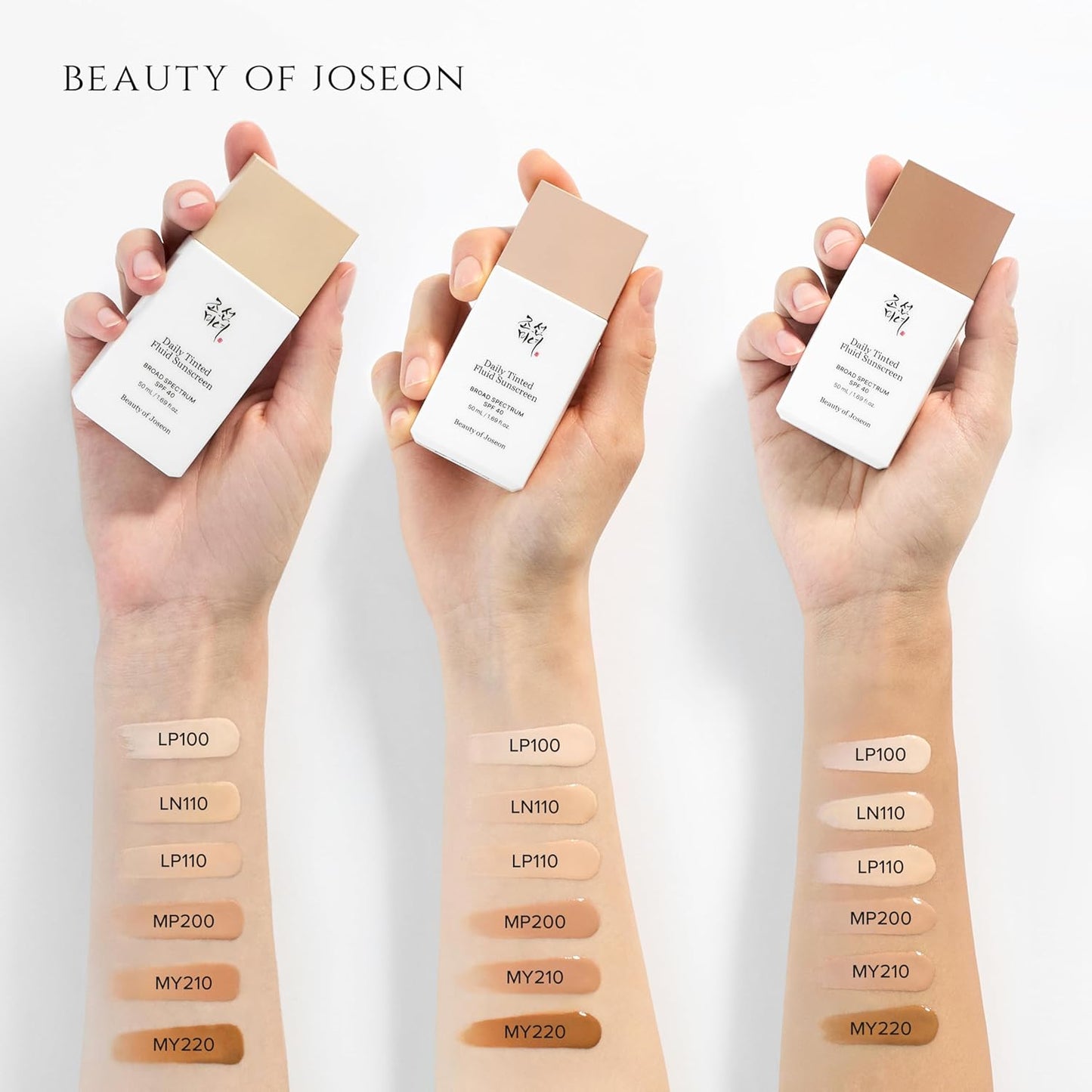 Beauty of Joseon Daily Tinted Fluid Sunscreen SPF 40 50ml