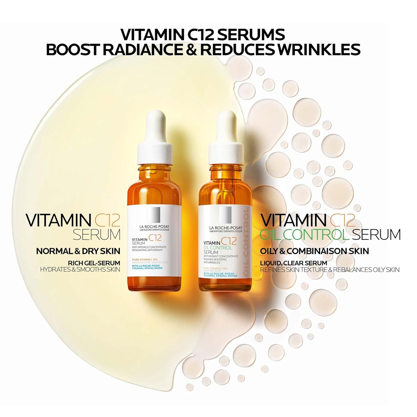 La Roche-Posay Pure 12% Vitamin C Serum – Brightening & Anti-Aging 30ml