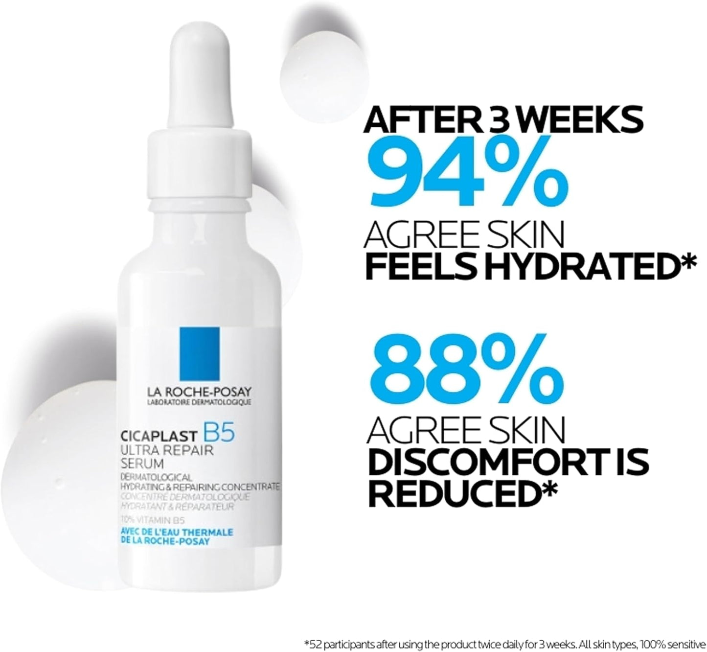 La Roche-Posay Cicaplast B5 Serum – Hydrating & Barrier Repair Serum