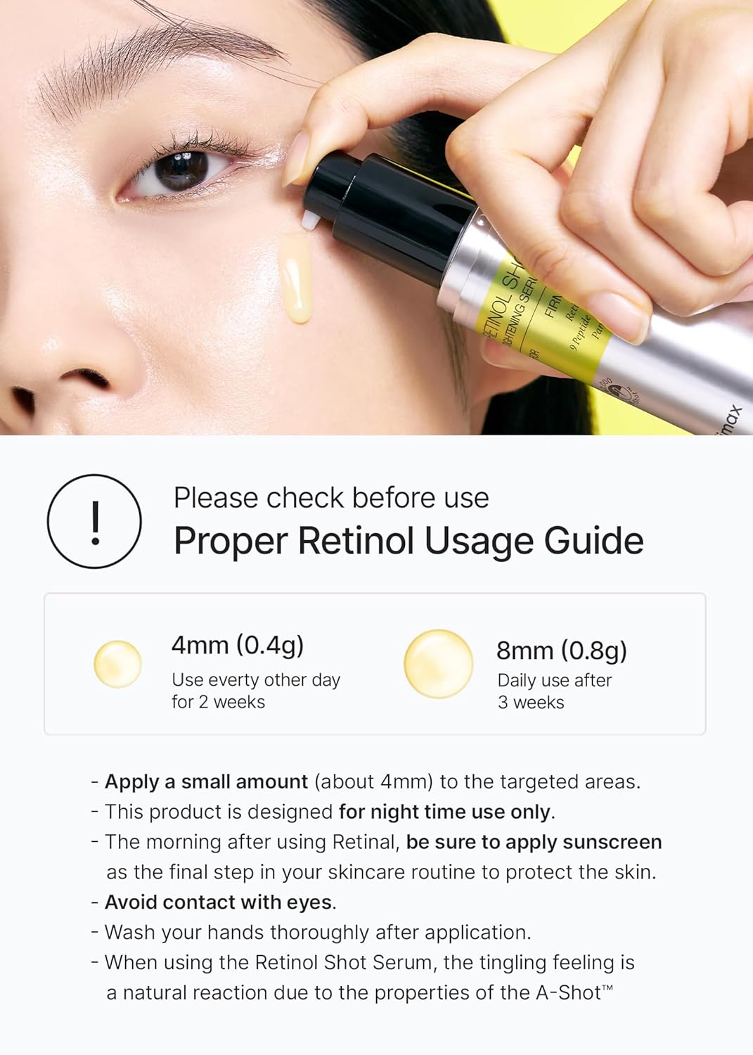 Celimax Vita A Retinol Shot Tightening Serum 30ml – Anti-Aging Pore Minimizer & Wrinkle Repair Serum in Pakistan