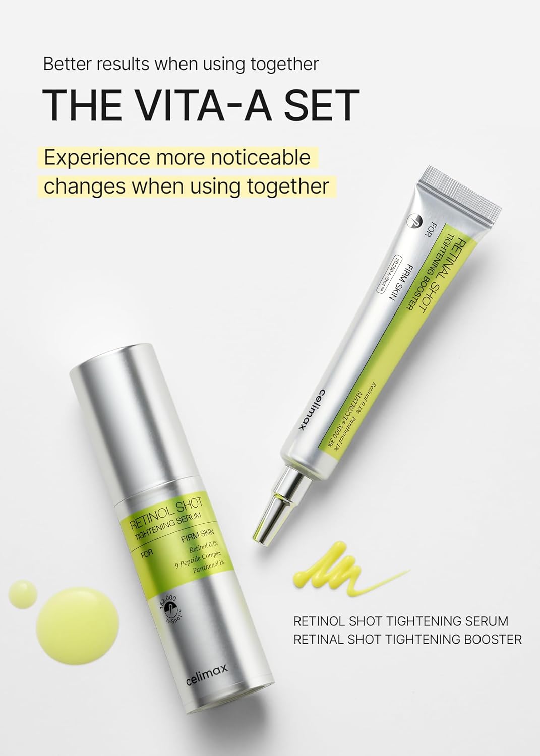 Celimax Vita A Retinol Shot Tightening Serum 30ml – Anti-Aging Pore Minimizer & Wrinkle Repair Serum in Pakistan