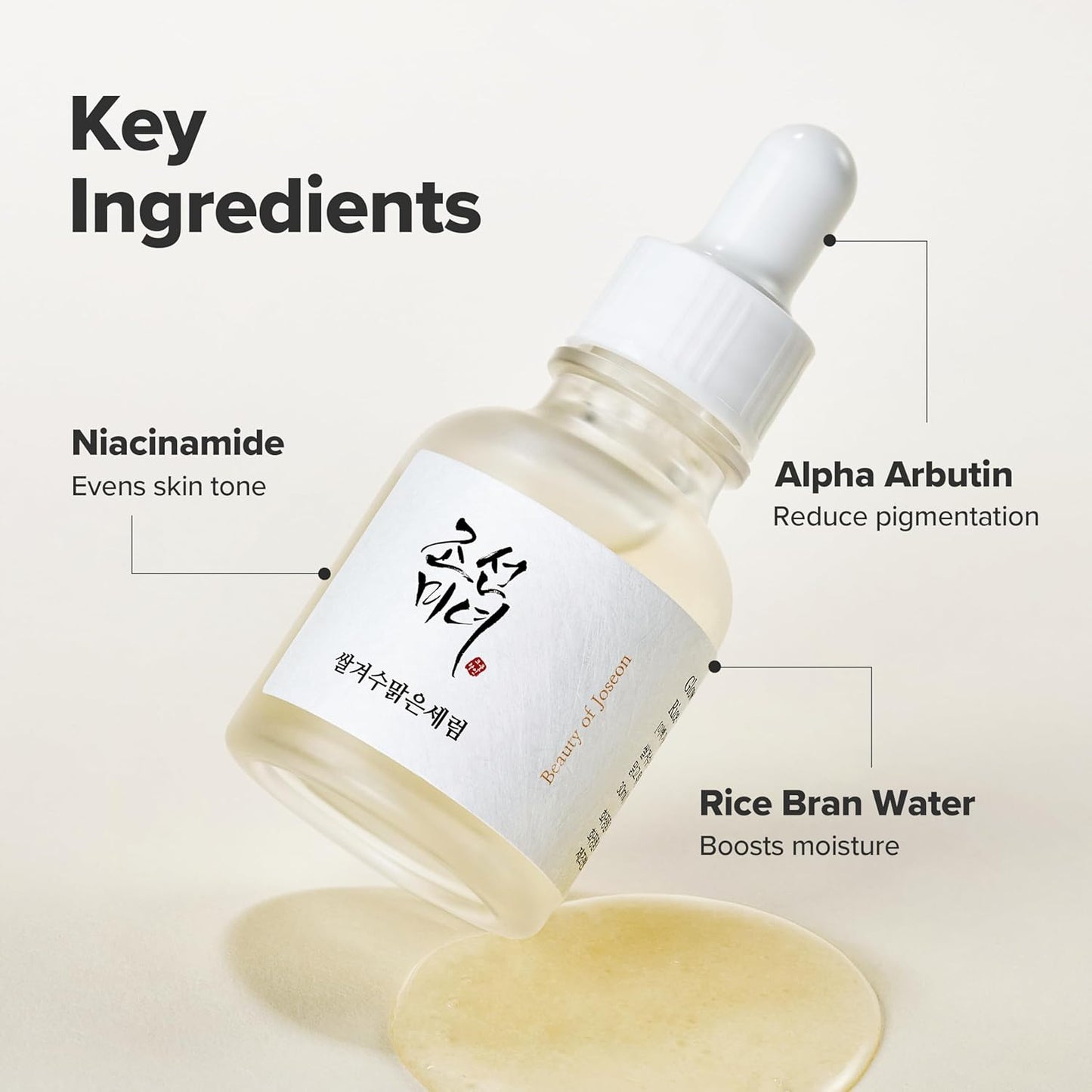 Beauty of Joseon Glow Deep Serum Rice + Alpha-Arbutin 30ml – Dark Spot Correcting & Brightening Serum in Pakistan