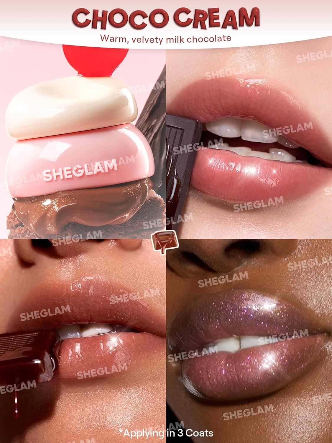 SHEGLAM Hydra Jelly Pocket Lip Jam – Guava Glow Cream Hydrating Lip Gloss for Moisturized & Glossy Lips in Pakistan