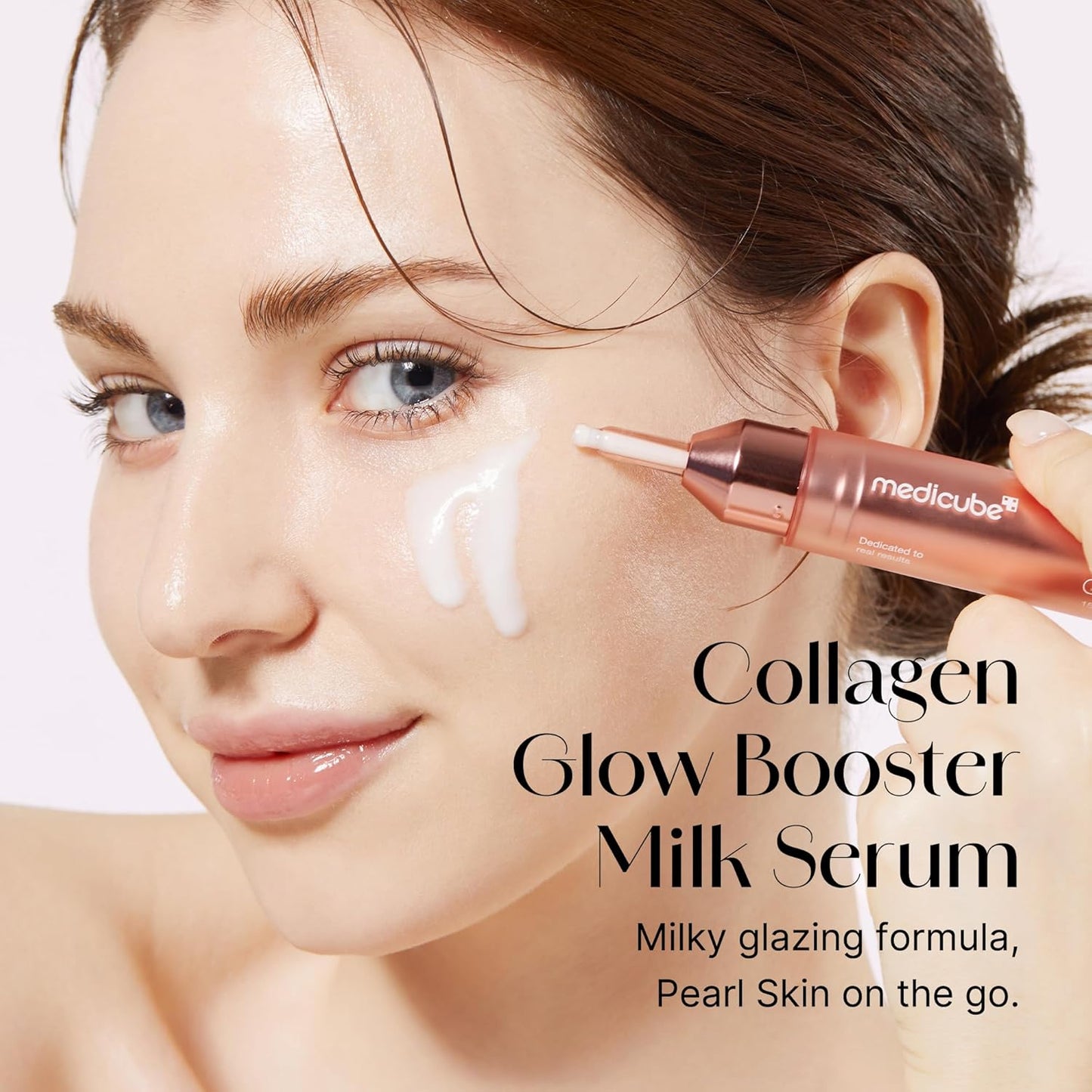 medicube Collagen Glow Booster Milk Serum 15ml – Radiance, Hydration & Firming Serum with Niacinamide in Pakistan