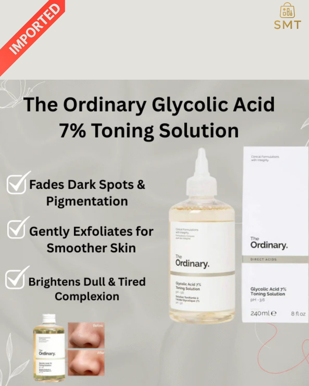 THE ORDINARY Glycolic Acid 7% Toning Solution (240ml)