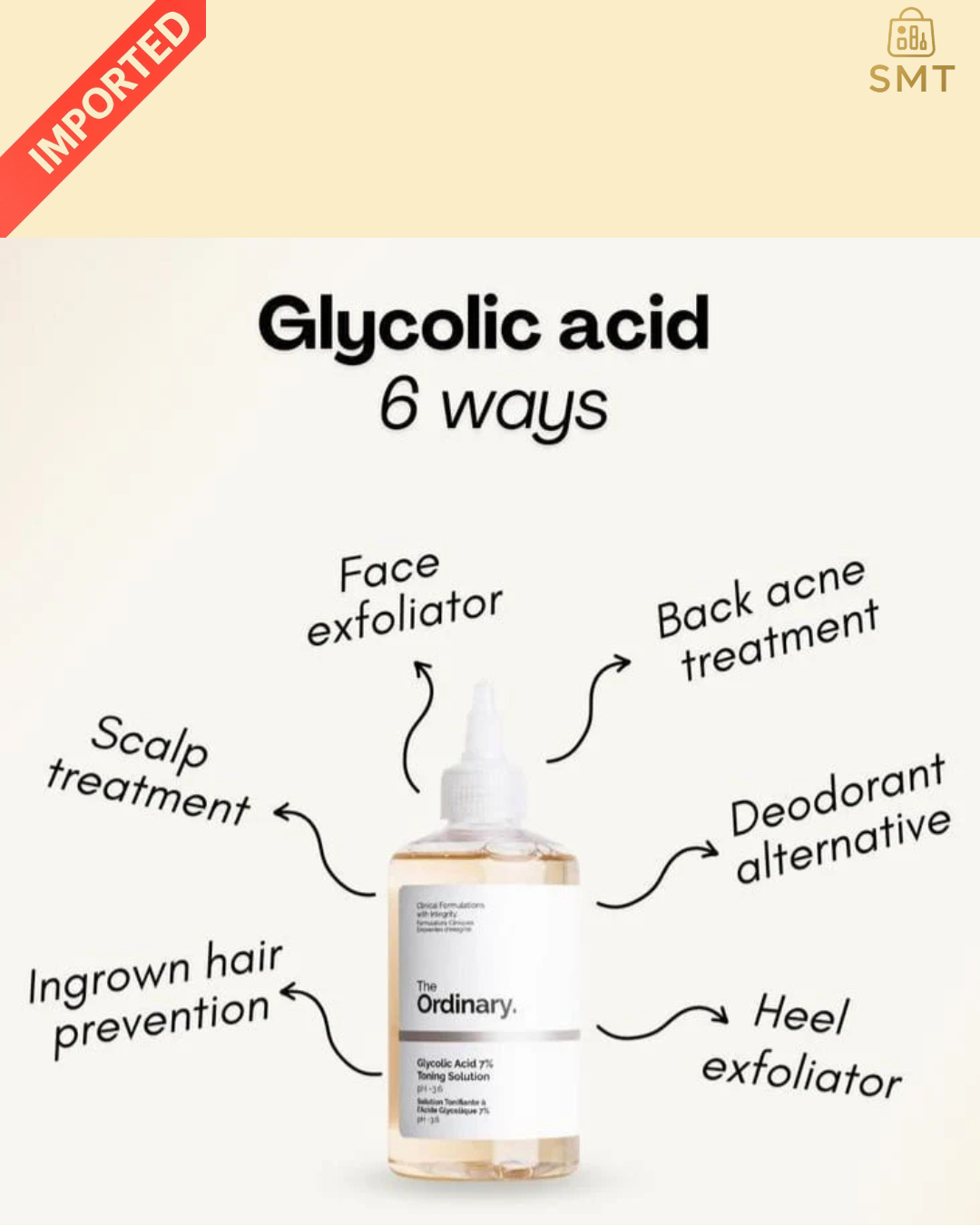 THE ORDINARY Glycolic Acid 7% Toning Solution (240ml)