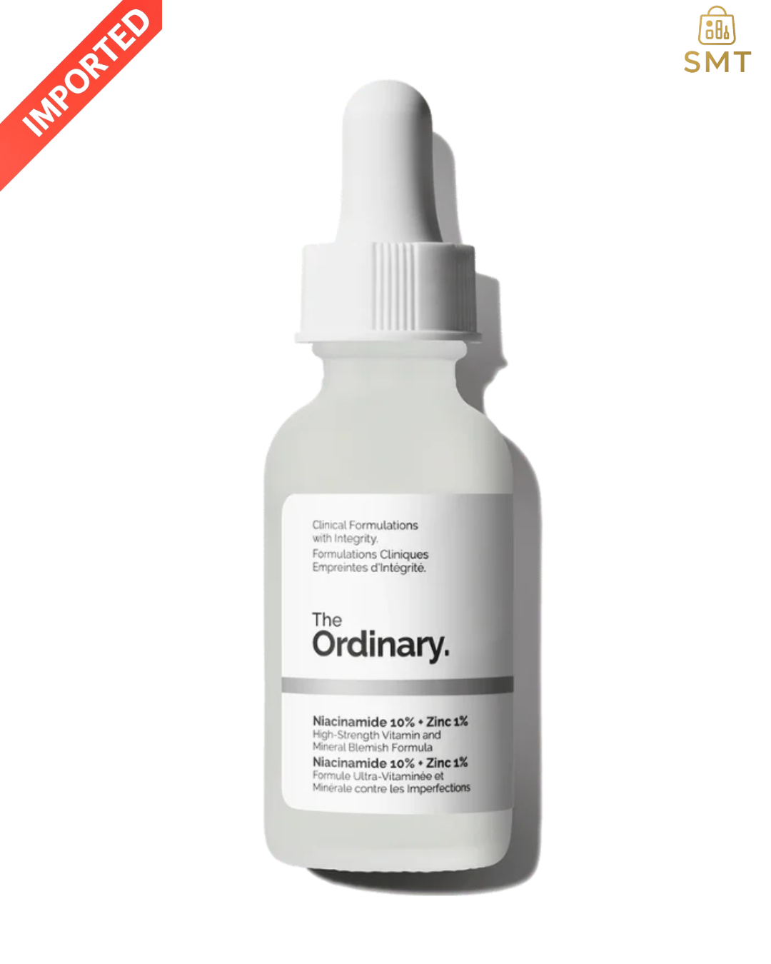 The Ordinary Niacinamide 10% + Zinc 1% Serum 30ml – Oil Control & Acne Treatment