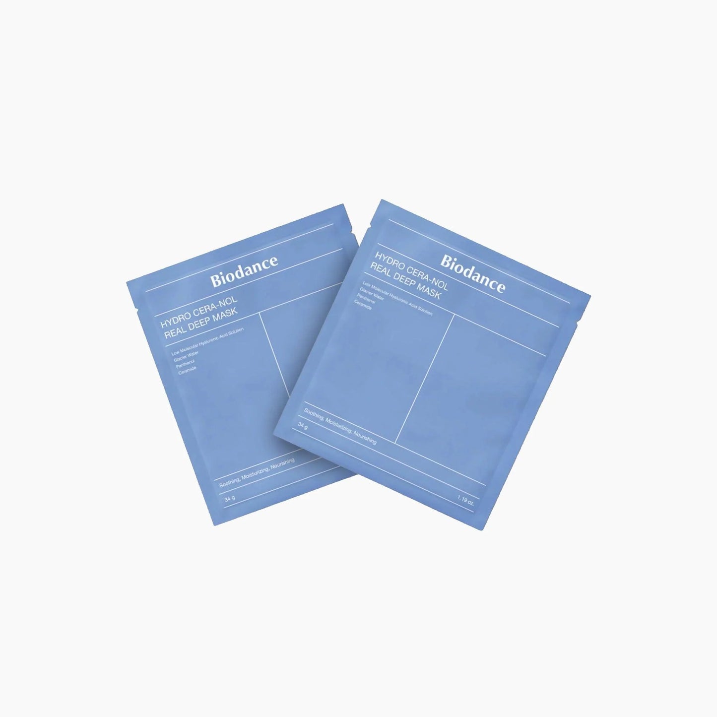 BIODANCE Hydro Cera-nol Real Deep Mask (4 Sheets) – Overnight Hydrogel Face Mask for Deep Hydration, Barrier Repair & Soothing Care in Pakistan