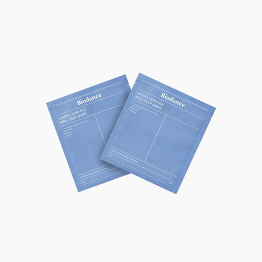 BIODANCE Hydro Cera-nol Real Deep Mask (4 Sheets) – Overnight Hydrogel Face Mask for Deep Hydration, Barrier Repair & Soothing Care in Pakistan