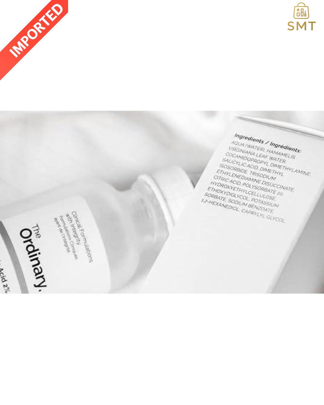 The Ordinary Salicylic Acid 2% Solution 30ml – Acne Treatment, Pore Clearing & Blackhead Removal Serum