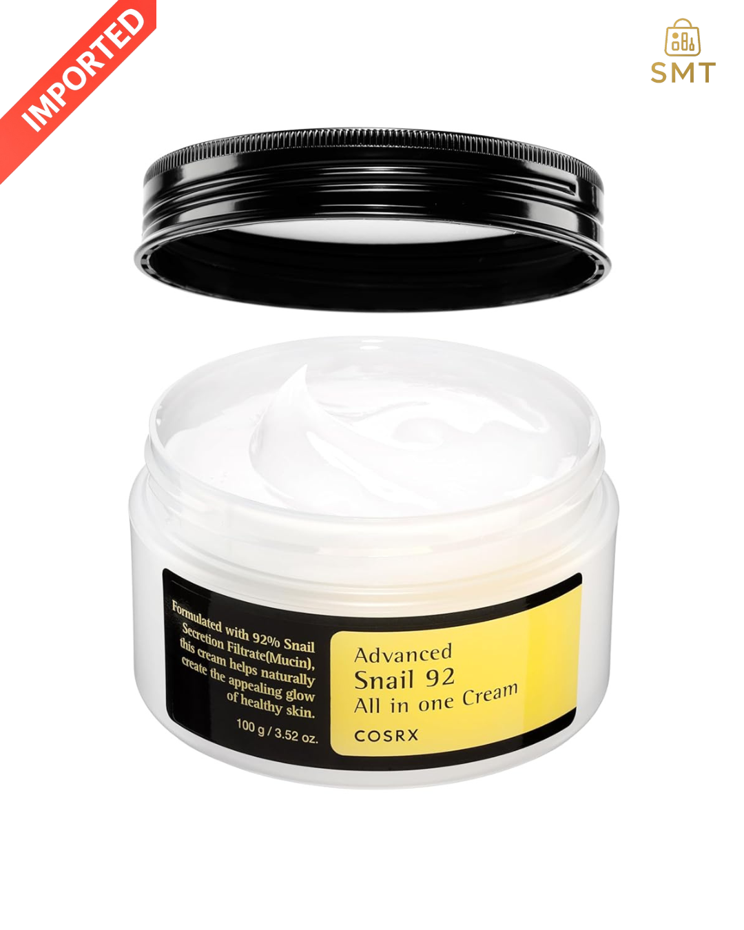 COSRX Advanced Snail 92 All In One Cream 100ml – Korean Repairing & Hydrating Moisturizer
