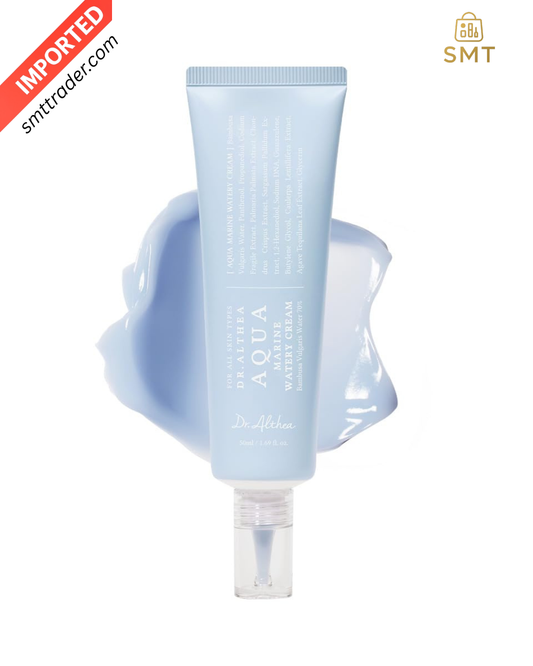 dr althea aqua marine watery cream pakistan hydrating gel moisturizer hyaluronic acid korean skincare
