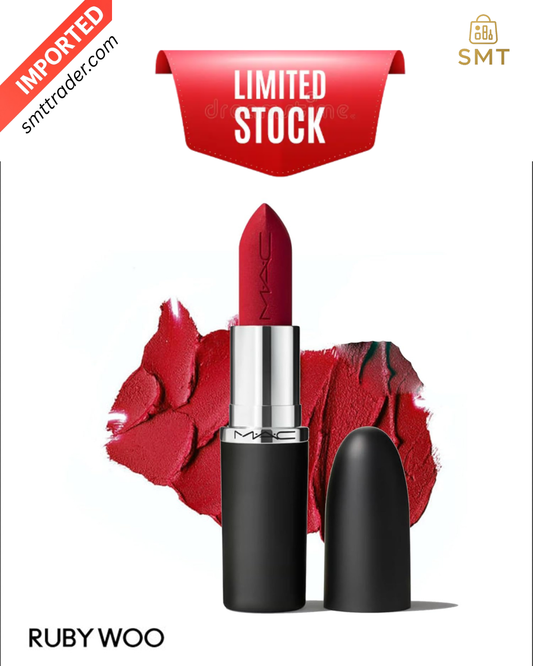 MAC Retro Matte Lipstick Ruby Woo 707 Original Red Lipstick
