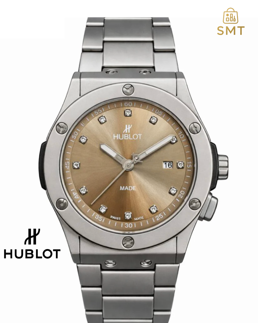 Hublot Classic Chain Men’s Watch – Heavy Weighted Luxury Designer Wrist Watch