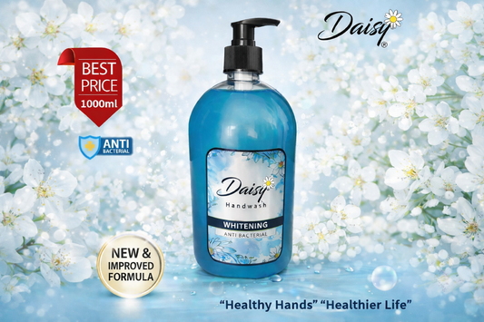 Daisy Handwash Whitening 1000ml – Brightening & Deep Cleansing Formula
