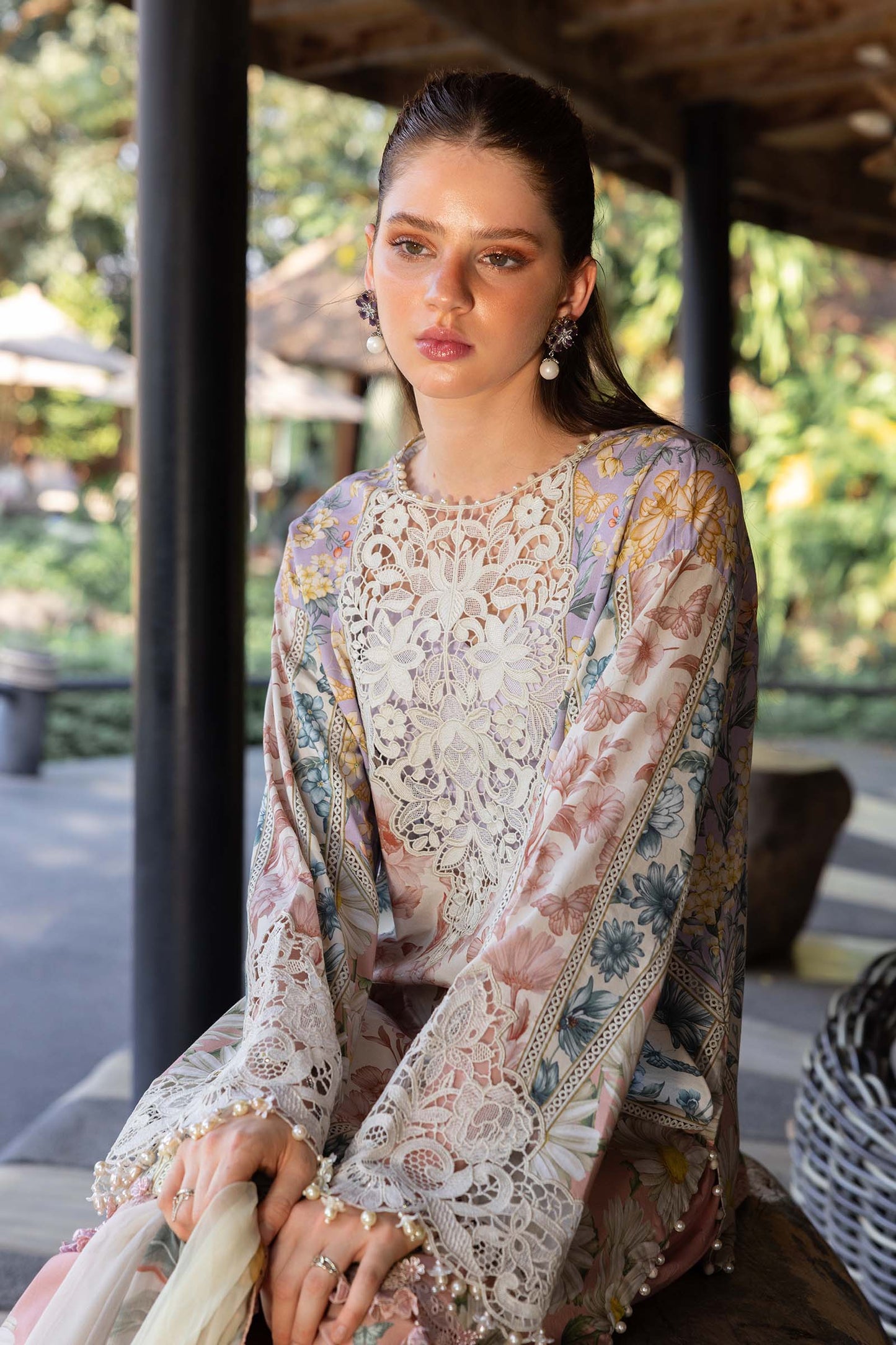 MARIA.B. Original 3 Piece Unstitched Embroidered Lawn Suit – MPT-2910-B-Vol-07