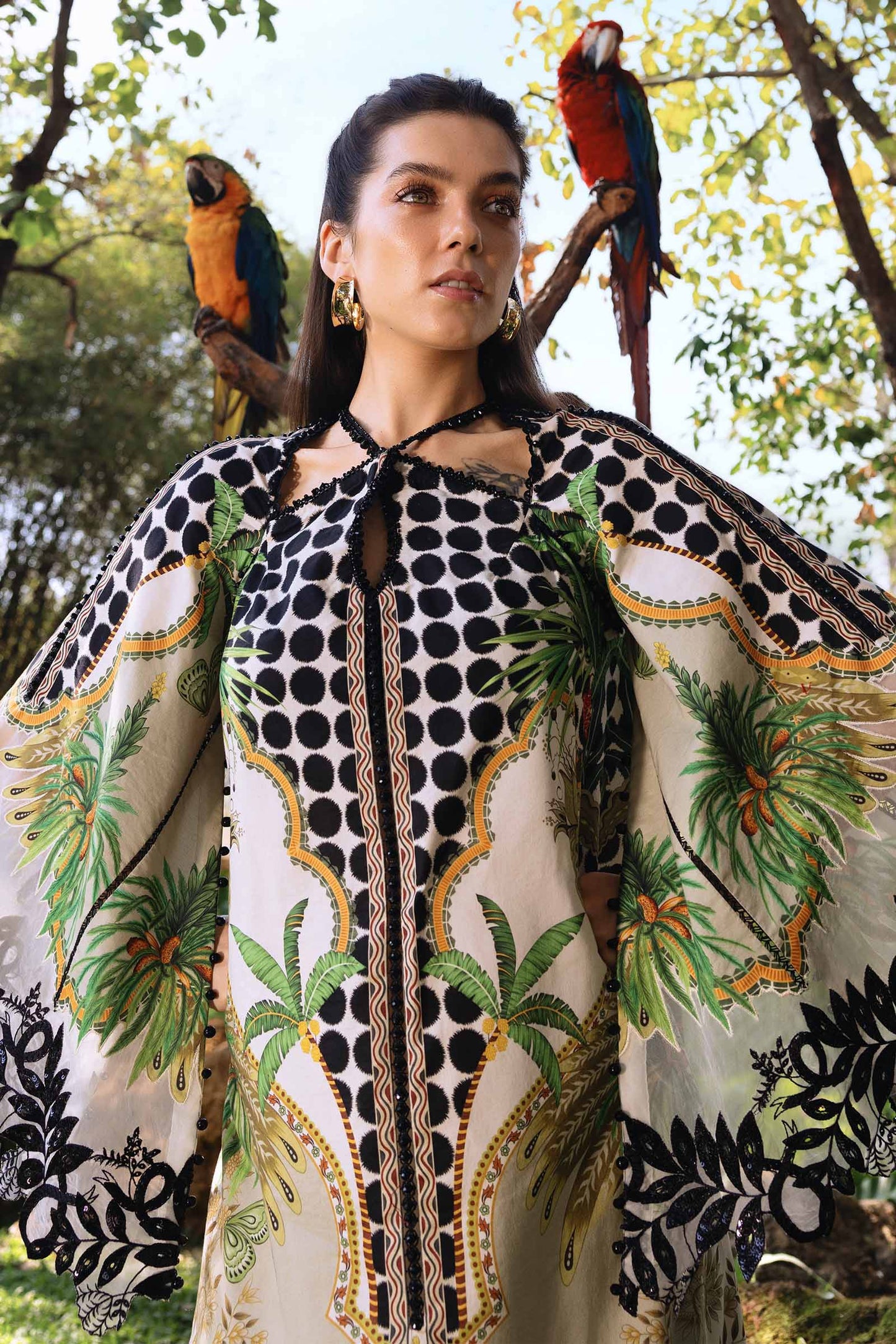 MARIA.B. Original 3 Piece Unstitched Embroidered Lawn Suit – MPT-2905-A-Vol-07